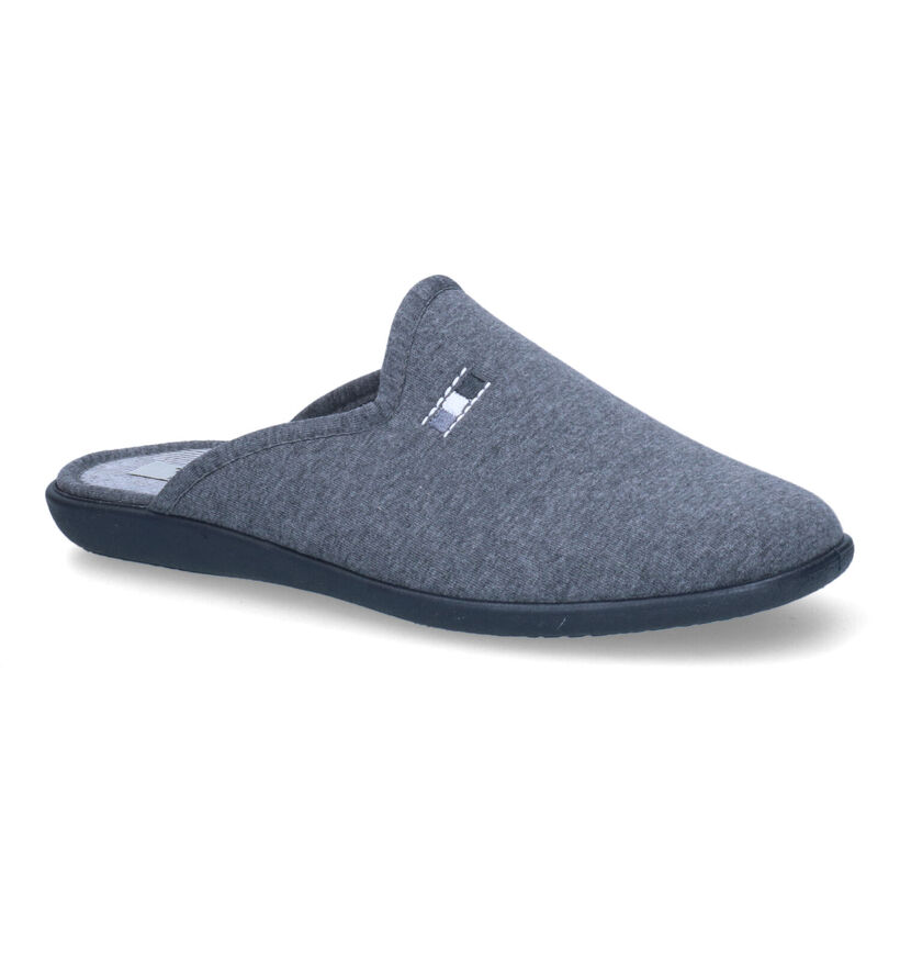 Torfs Home Pantoufles ouvertes en Gris pour hommes (308631)