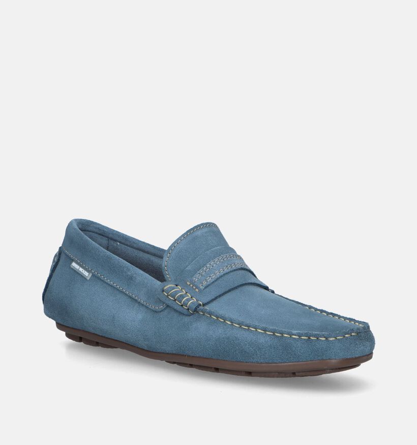 River Woods Patrick Mocassins en Bleu pour hommes (340676)