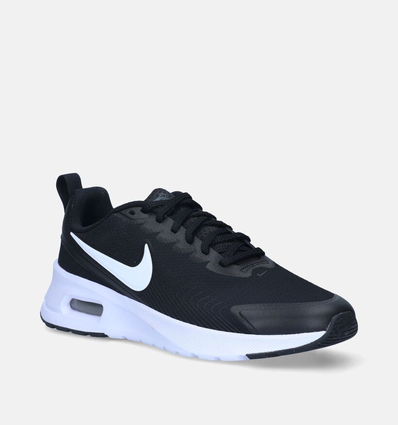 Nike Air Max Nuaxis Zwarte Sneakers voor heren, jongens (343748)