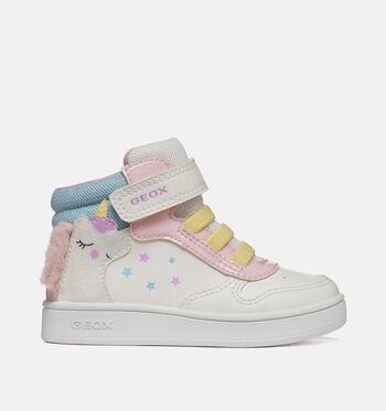 Geox Respira High Baskets Blanc