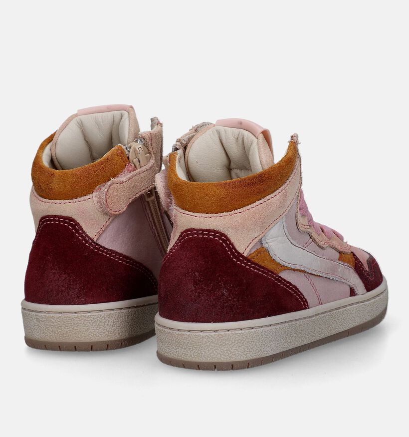 STONES and BONES Losot Roze Hoge schoenen voor meisjes (329456) - geschikt voor steunzolen