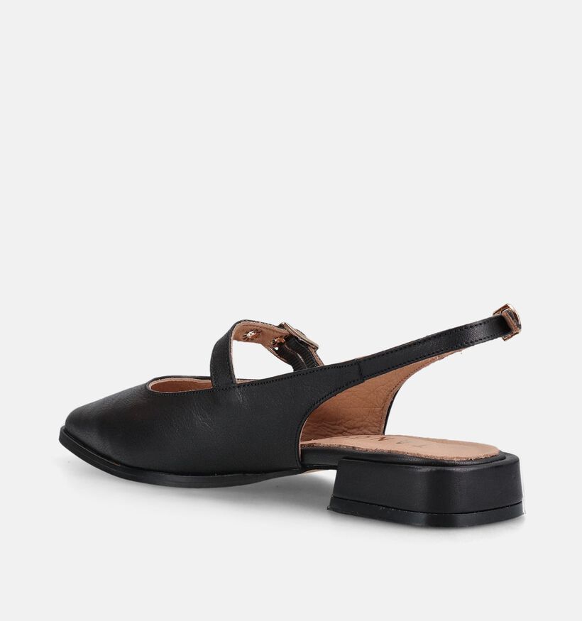 Tango Lesia Ballerines Slingback en Noir pour femmes (375549)