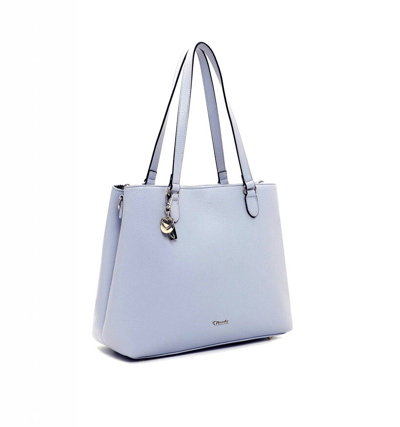 Tamaris Lara Cabas avec fermeture éclair en Bleu en simili cuir (325619)