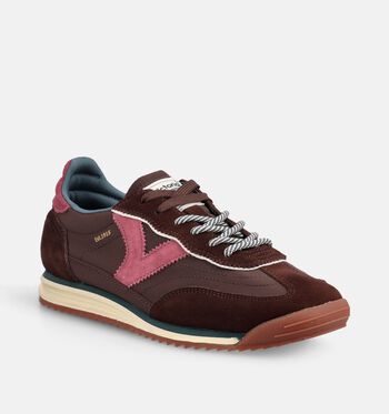 Victoria Low Lage schoenen Wit/Bruin