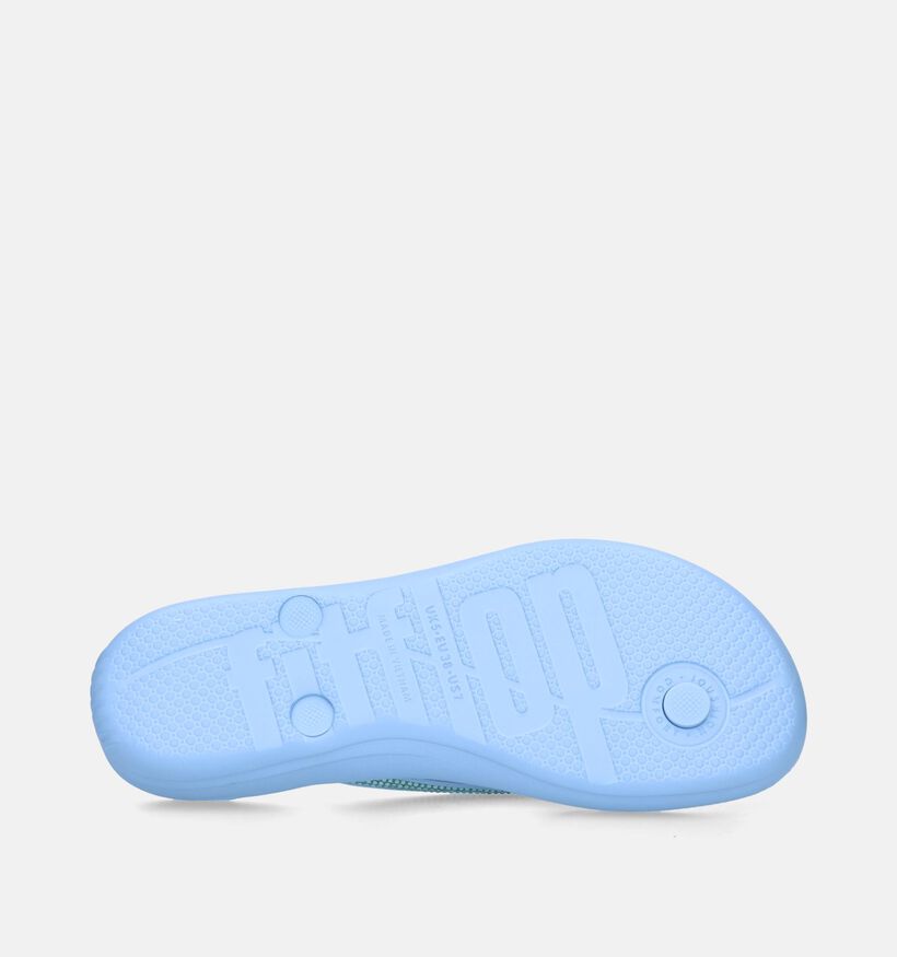 FitFlop Iqushion Ombre Sparkle Blauwe Teenslippers voor dames (336952)