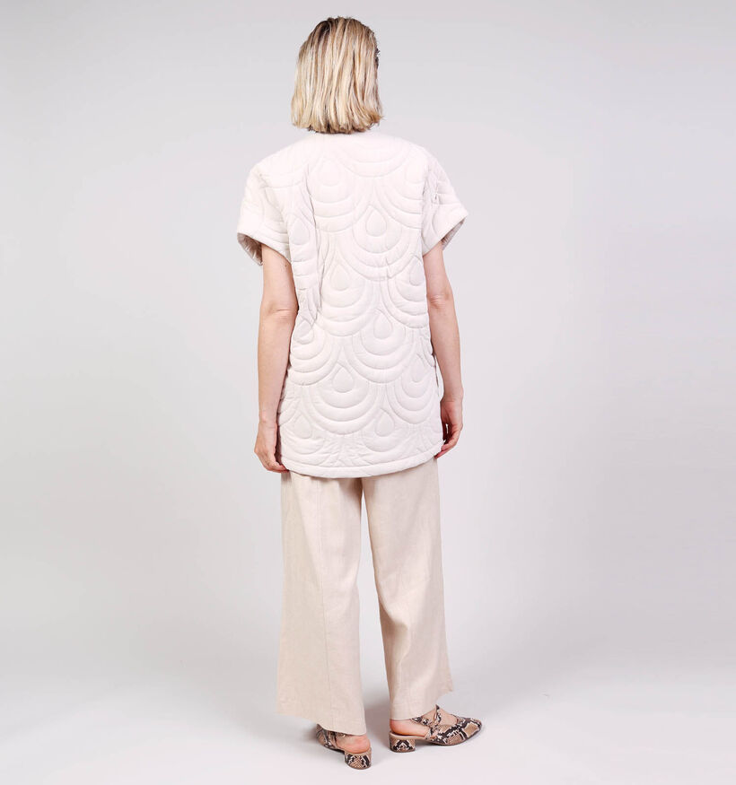 Ilse Jacobsen Blossom Short Quilted Cape Ecru Jas voor dames (380847)