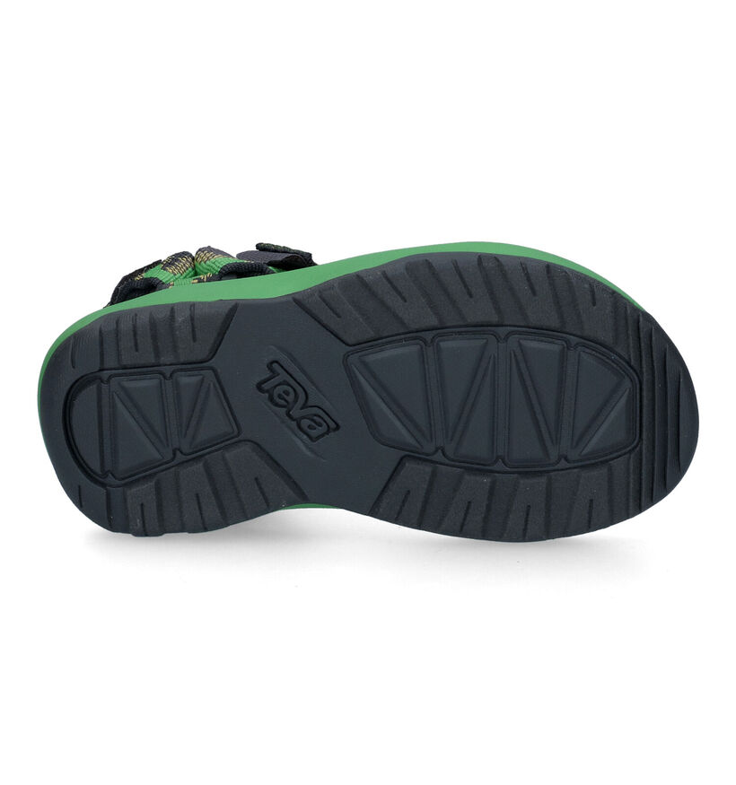 Teva Hurricane Blauwe Sandalen in stof (322026)