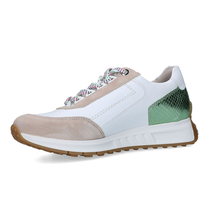 Gabor OptiFit Witte Sneakers in leer (323151)