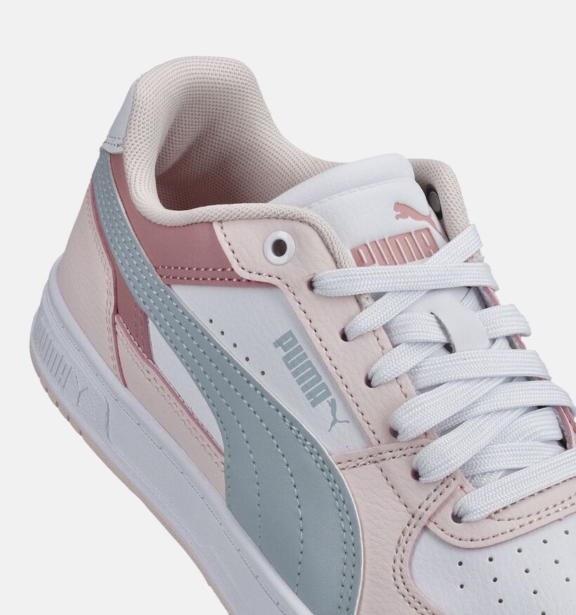 Puma Caven III Block Jr Baskets basses en Rose pour filles (366626) - pour semelles orthop&eacute;diques