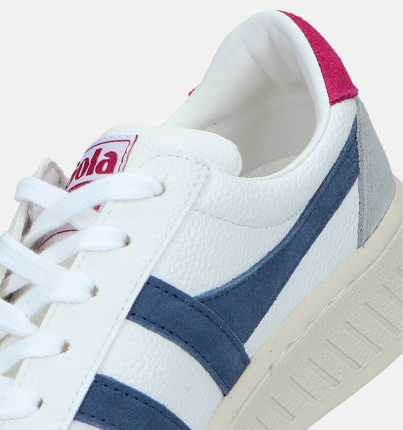 Gola Grandslam Trident Witte Sneakers voor dames (336364) - geschikt voor steunzolen