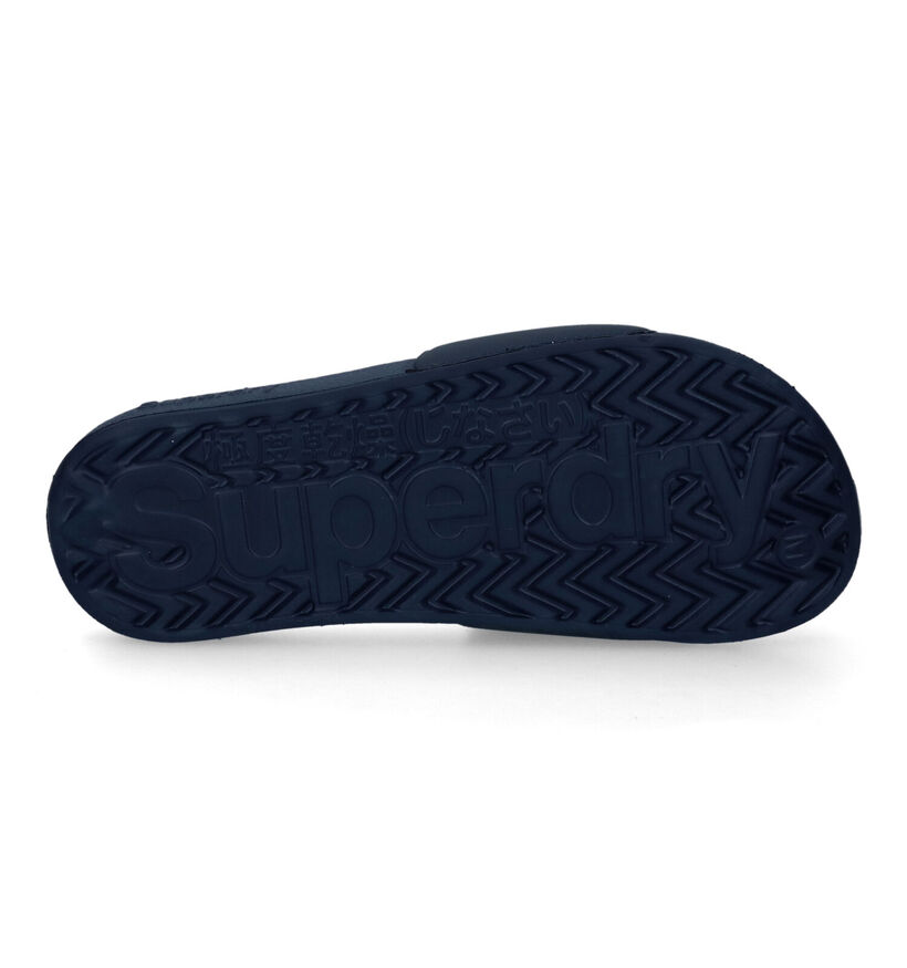 Superdry Core Pool Blauwe Badslippers voor heren (305764)