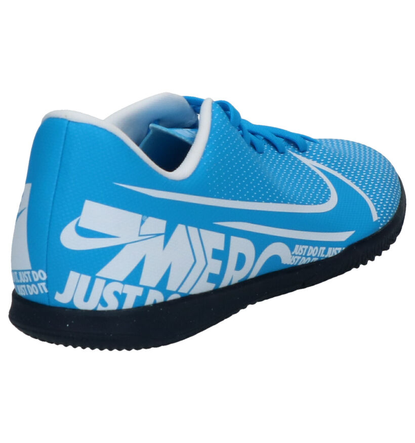 Nike Vapor 13 Club Blauwe Voetbalschoenen in kunstleer (254047)