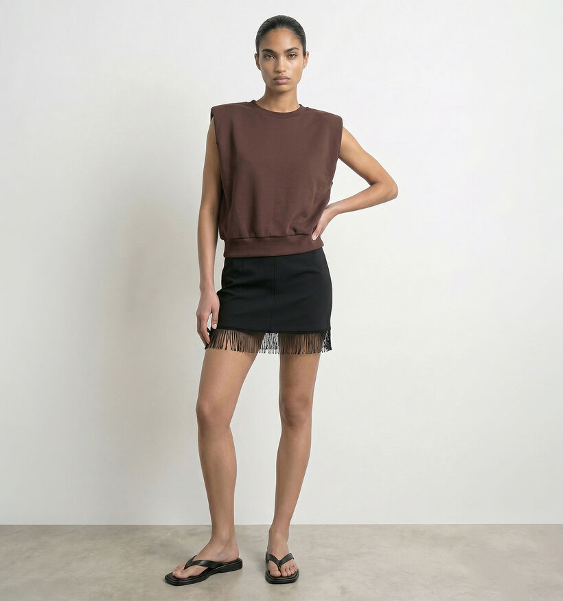 Hypedrop Lillian Jupe mi-longue en Noir pour femmes (386472)