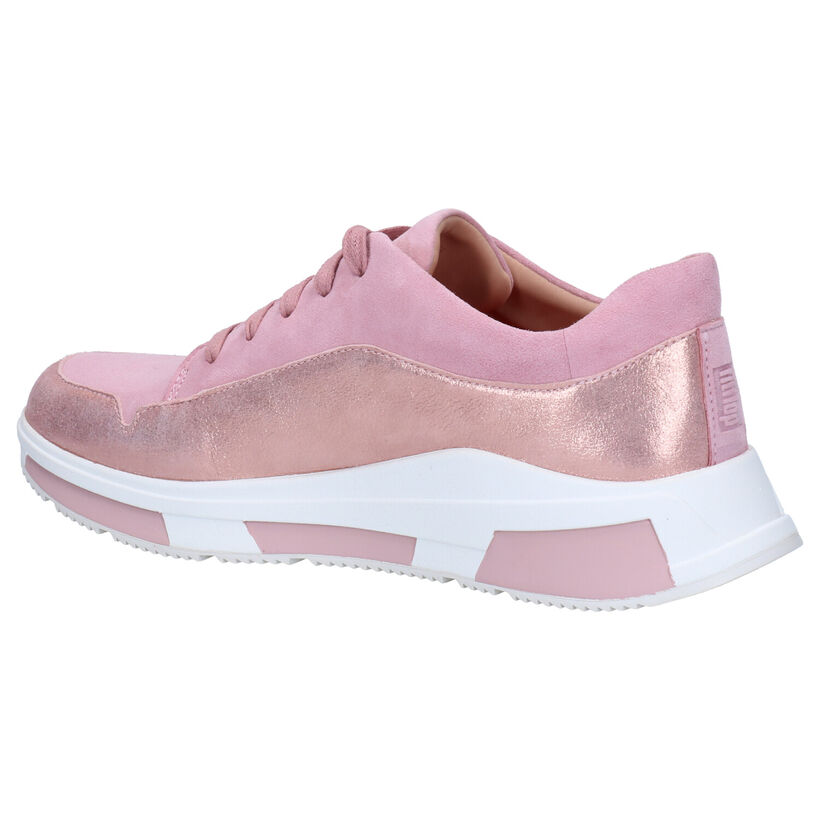 FitFlop Freya Witte Sneakers in daim (267624)