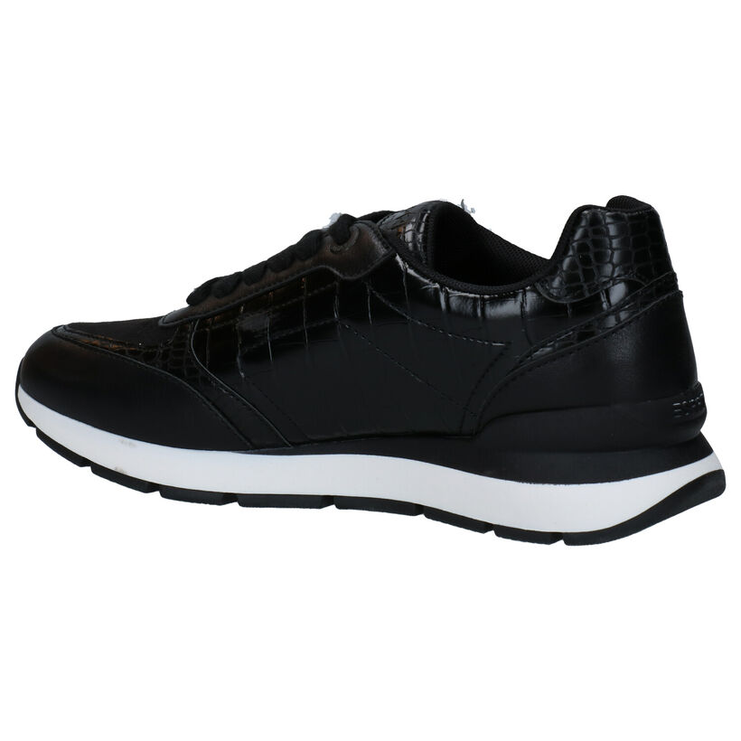 Esprit Zwarte Sneakers in kunstleer (279620)