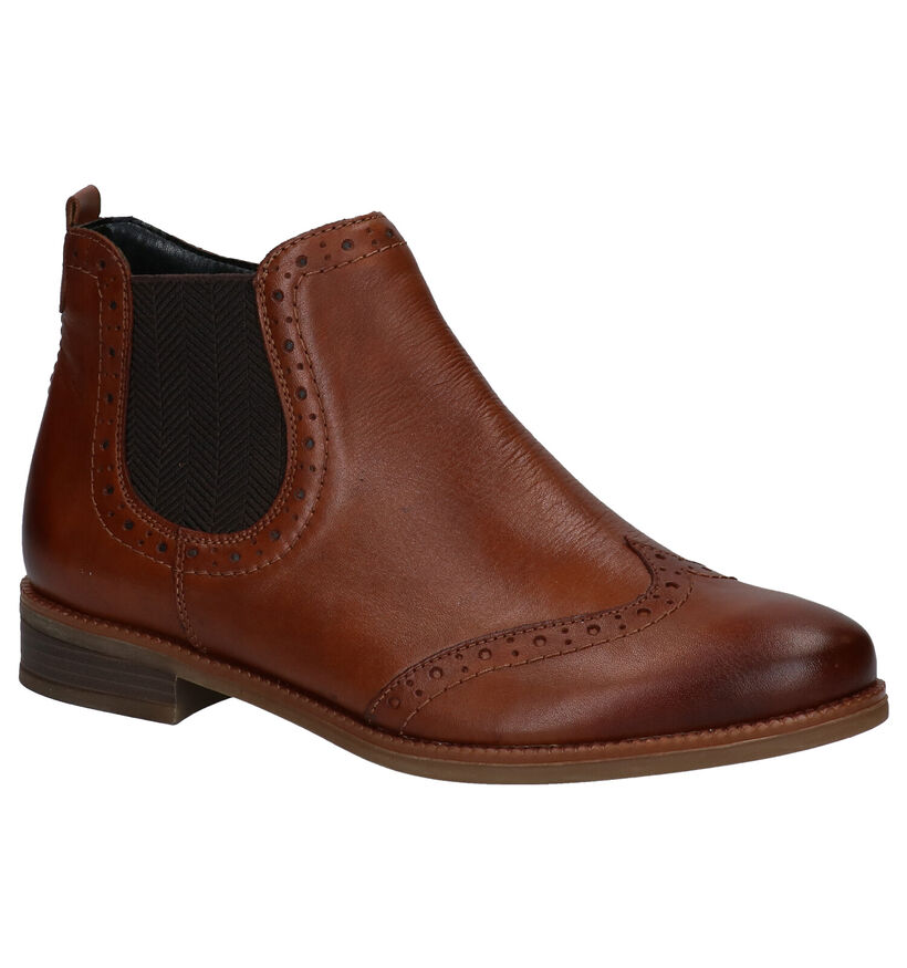 Remonte Chelsea Boots en Cognac en cuir (282745)