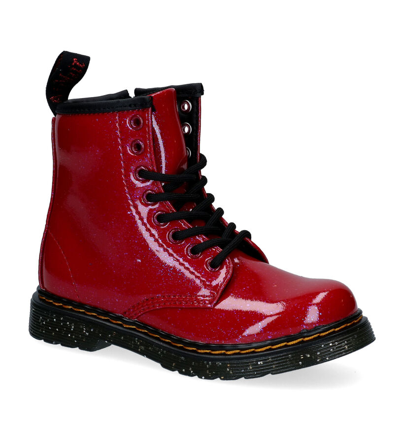 Dr. Martens 1460 Zilveren Boots in leer (294397)