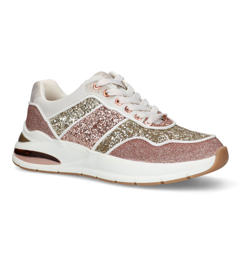 Tamaris Rose Gold Vegan Sneakers voor dames (320526) - geschikt voor steunzolen