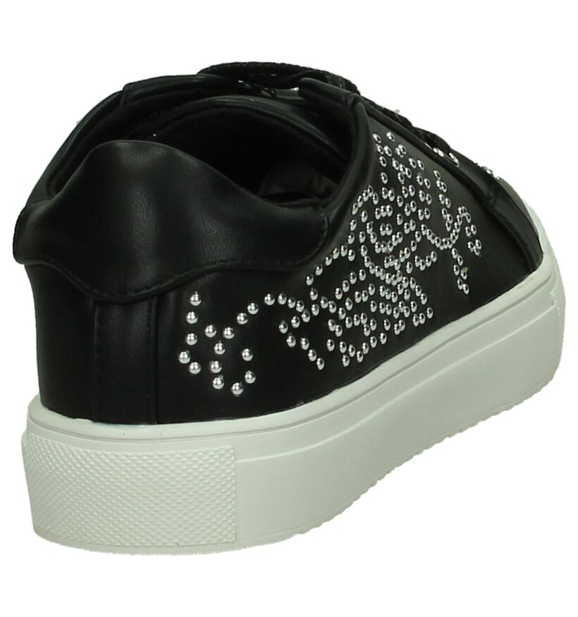 Youh! Baskets basses en Noir en simili cuir (203649)