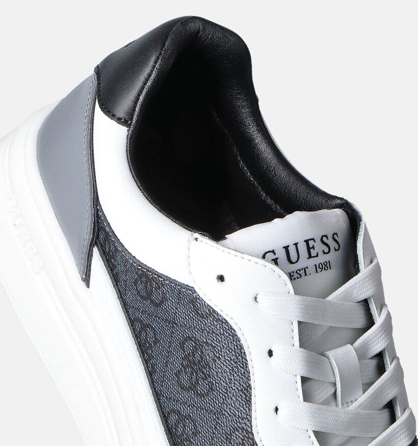 Guess Winno Witte Sneakers voor heren (359566) - geschikt voor steunzolen