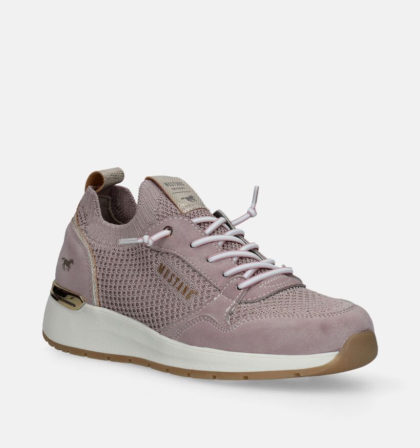 Mustang Roze Sneakers voor dames (338775)