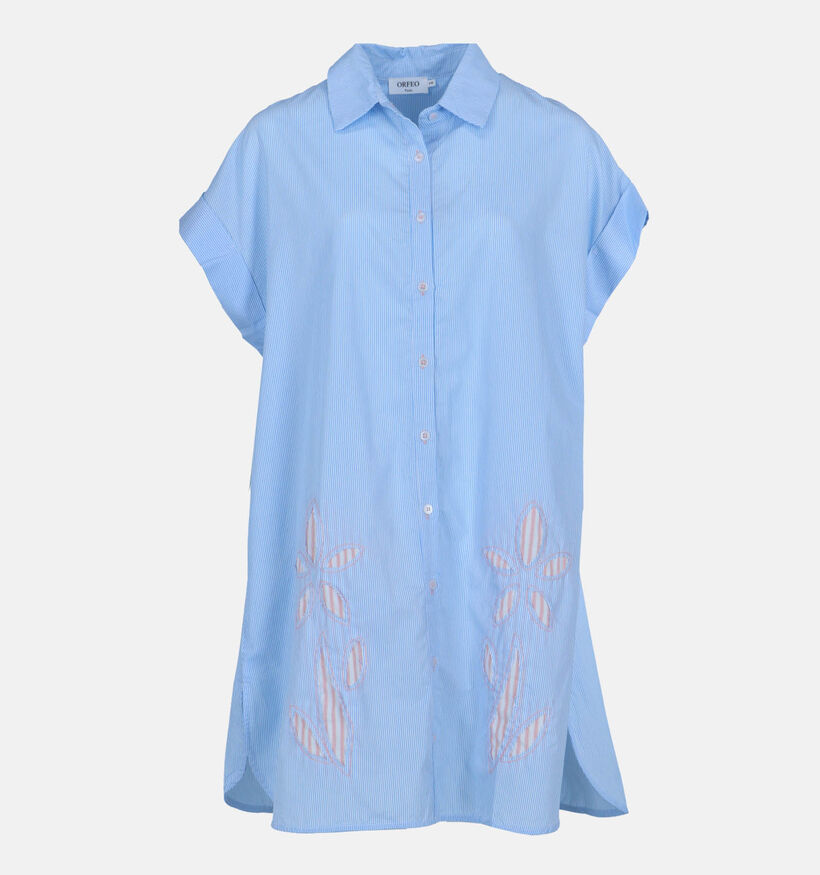 Orfeo Noelise Robe chemise en Bleu pour femmes (358553)