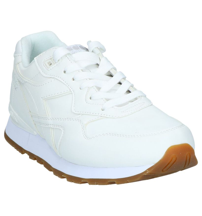 Witte Lage Sneakers Diadora N.92 in kunstleer (239633)