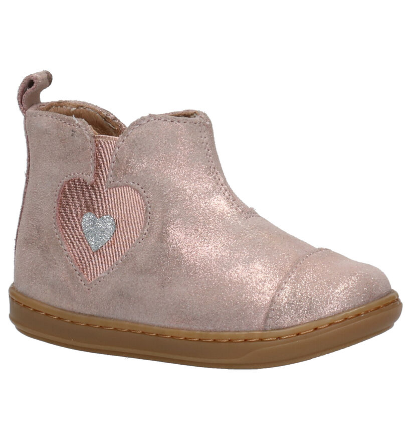 Shoo Pom Bouba Love Gouden Babyschoenen in leer (255210)