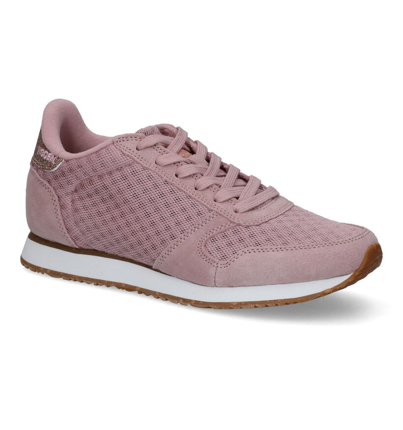 Woden Ydun Roze Sneakers voor dames (306957) - geschikt voor steunzolen