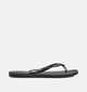 Havaianas Slim Zwarte Teenslippers voor dames (373107)