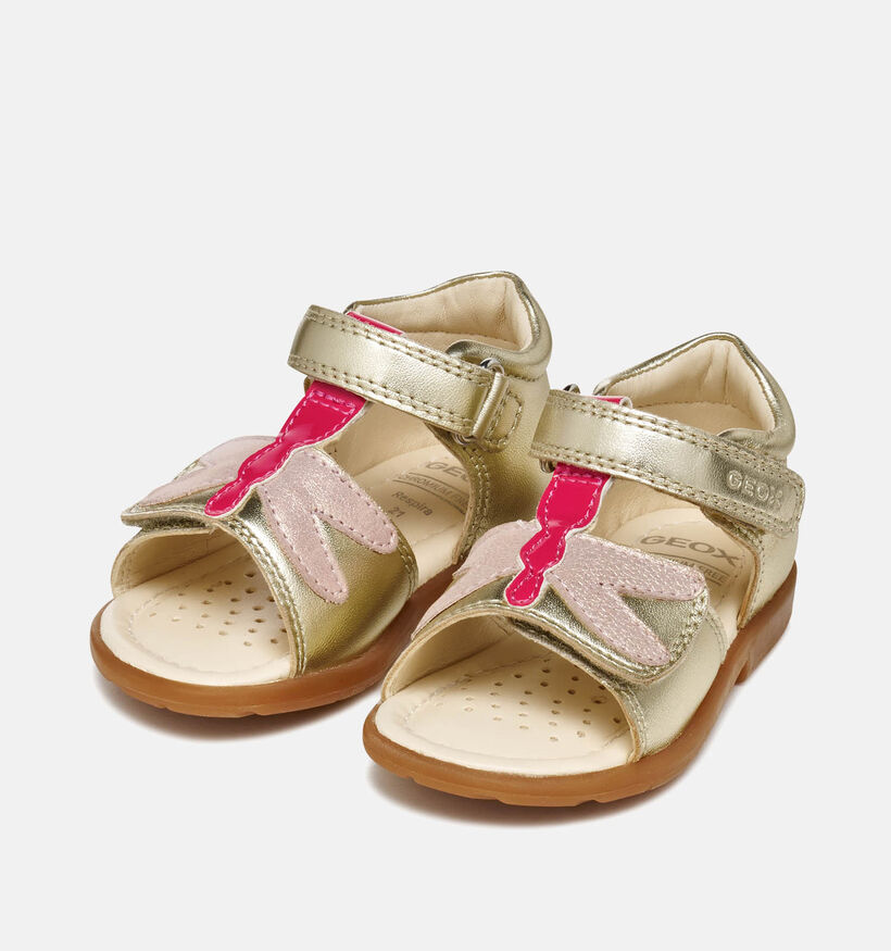 Geox Verred Gouden Sandalen voor meisjes (368874)