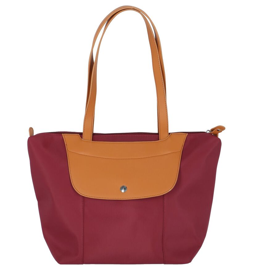 Arthur & Aston Bordeaux Shopper Tas in stof (208712)