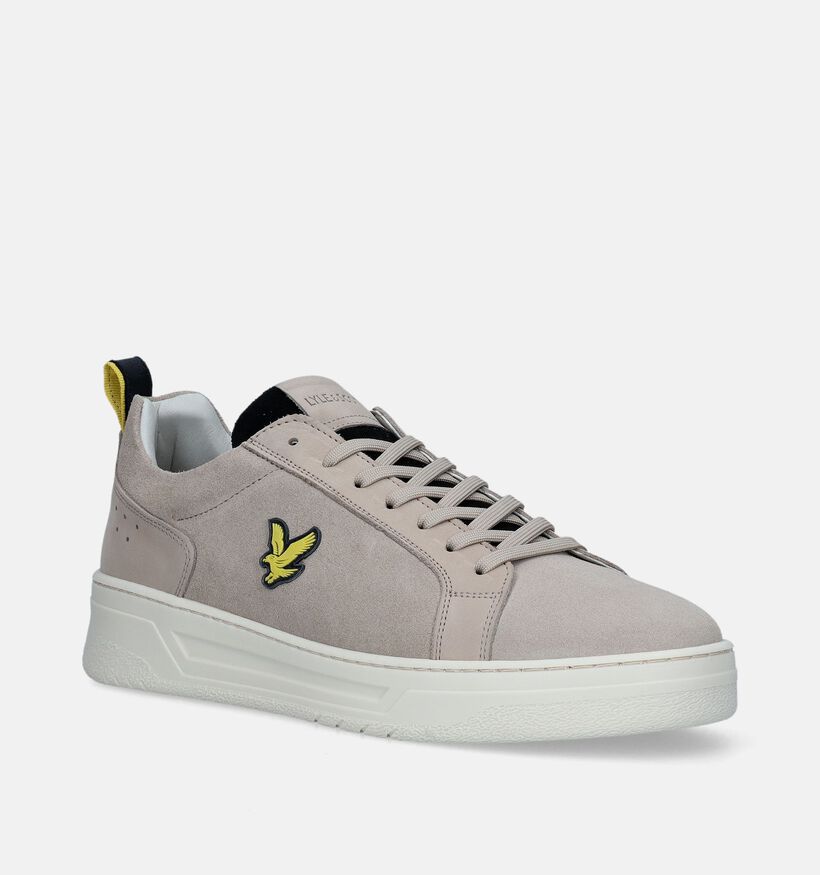 Lyle & Scott Chaussures &agrave; lacets en Beige pour hommes (348704) - pour semelles orthop&eacute;diques