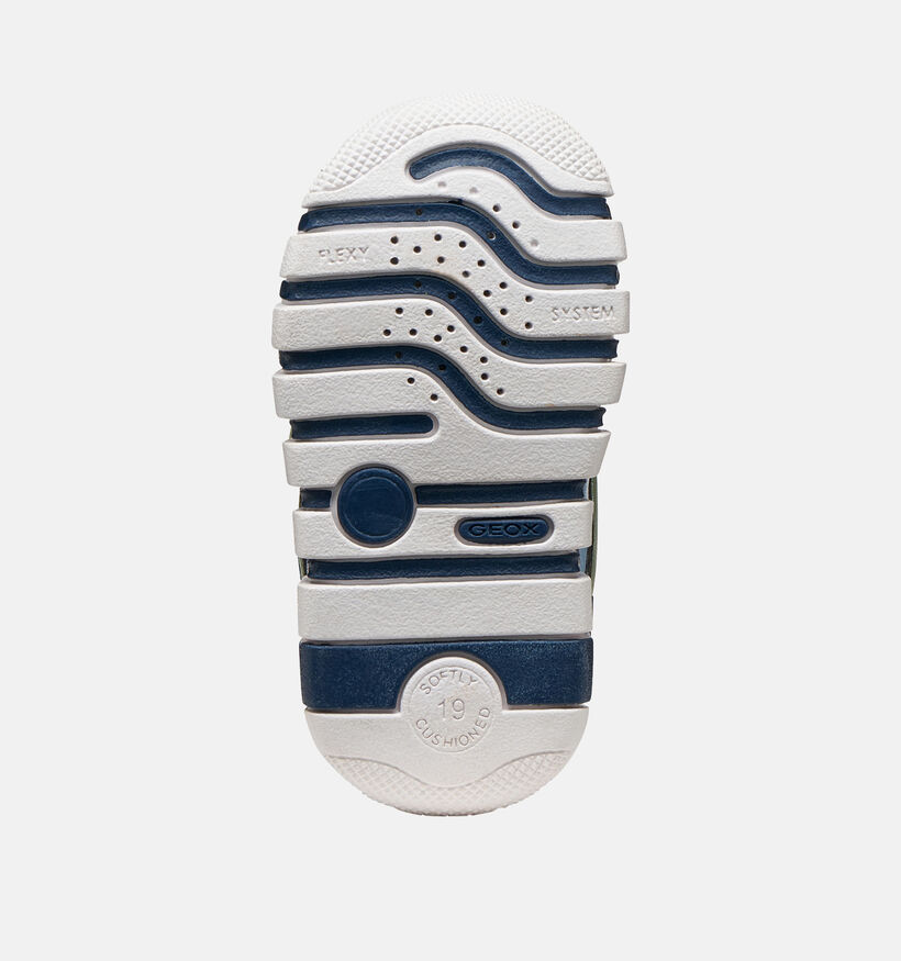 Geox Iupidoo Kaki Babyschoenen voor jongens (368454) - geschikt voor steunzolen