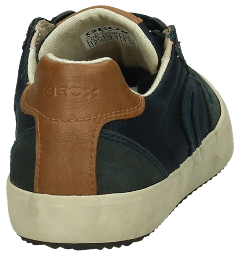 Geox Sneakers Blauw in stof (190663)