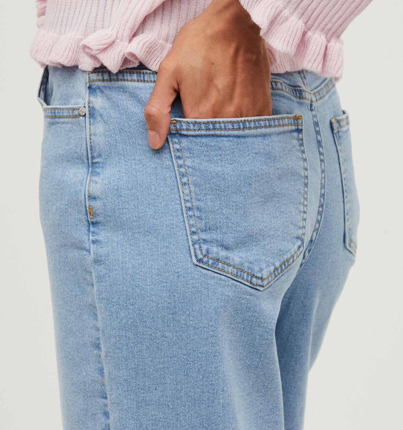 Vila Widey Blauwe Cropped Wide Fit Jeans (311677)