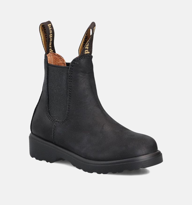 Bisgaard Zwarte Boots Chelsea voor jongens (379412) - geschikt voor steunzolen