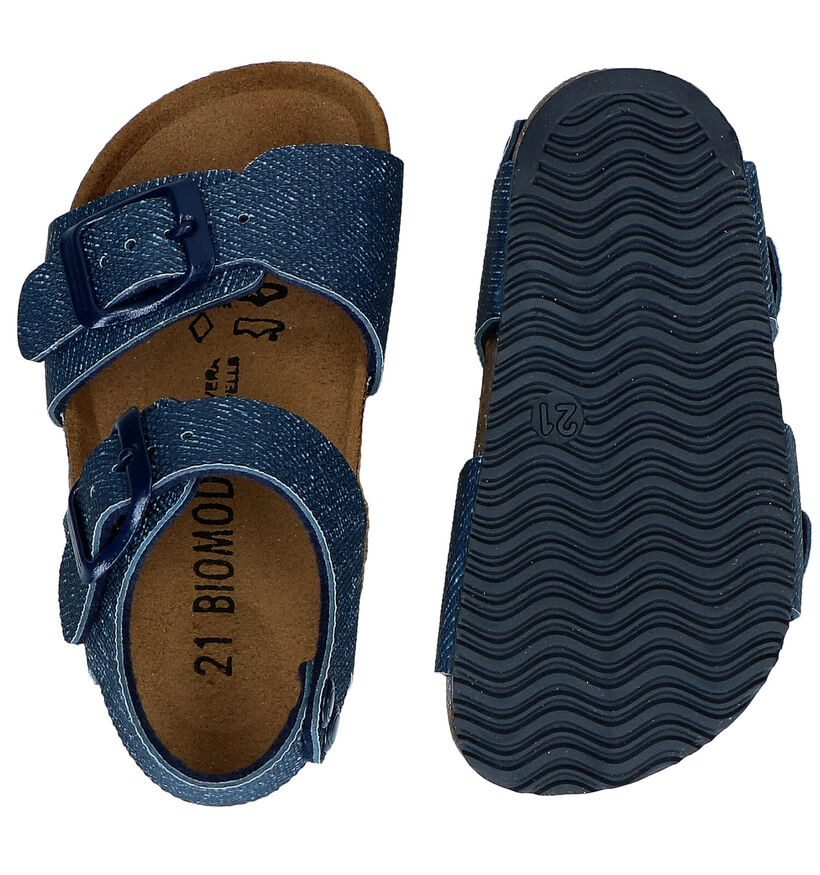 Biomodex Blauwe Sandalen in kunstleer (284499)