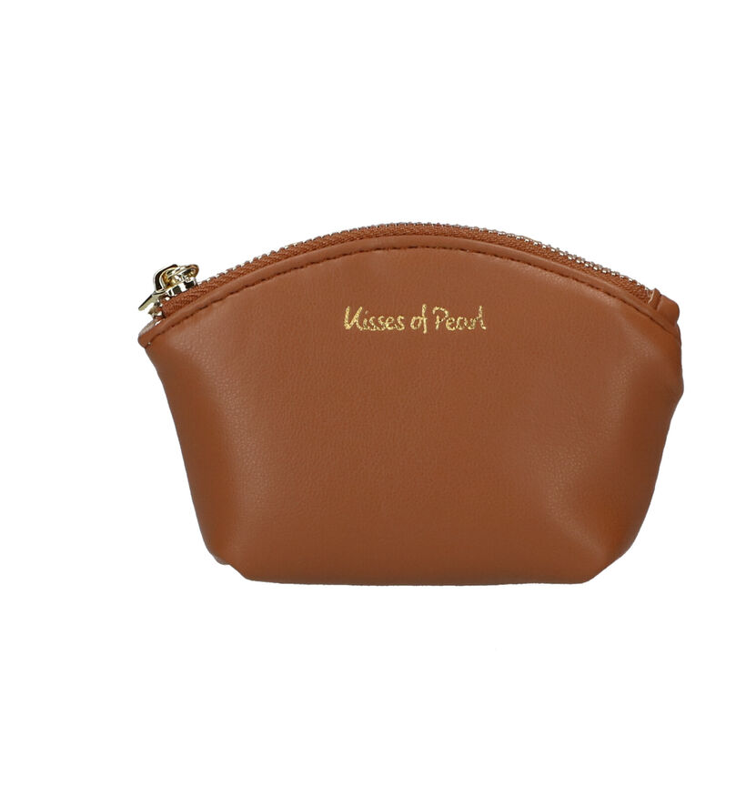 Kisses of Pearl Tess Porte-monnaie en Cognac en simili cuir (290553)