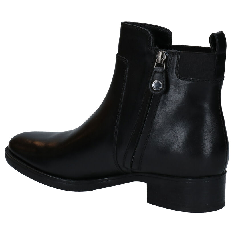 Geox Zwarte Chelsea Boots voor dames (278873)