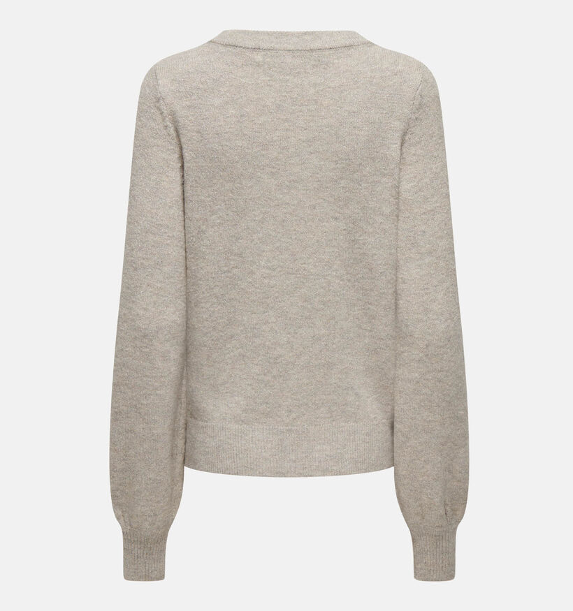 JDY Rue Glitter Pull en Beige pour femmes (362421)