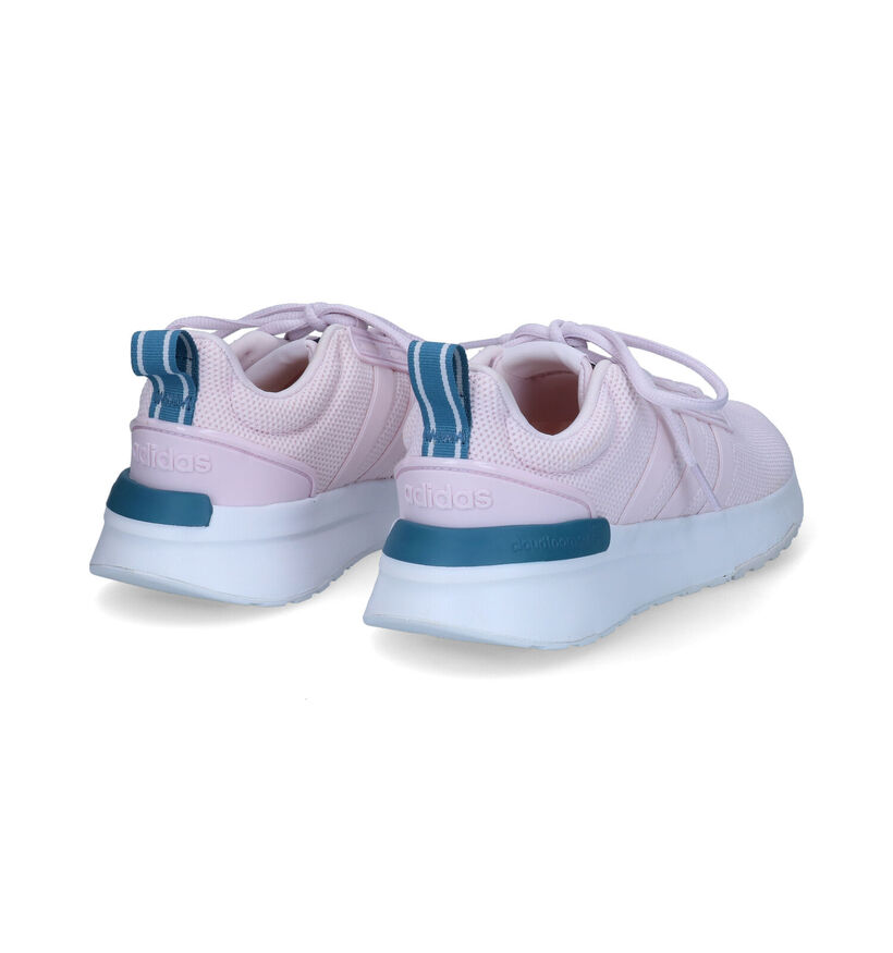adidas Racer TR21 Baskets en Blanc pour femmes (311387) - pour semelles orthopédiques