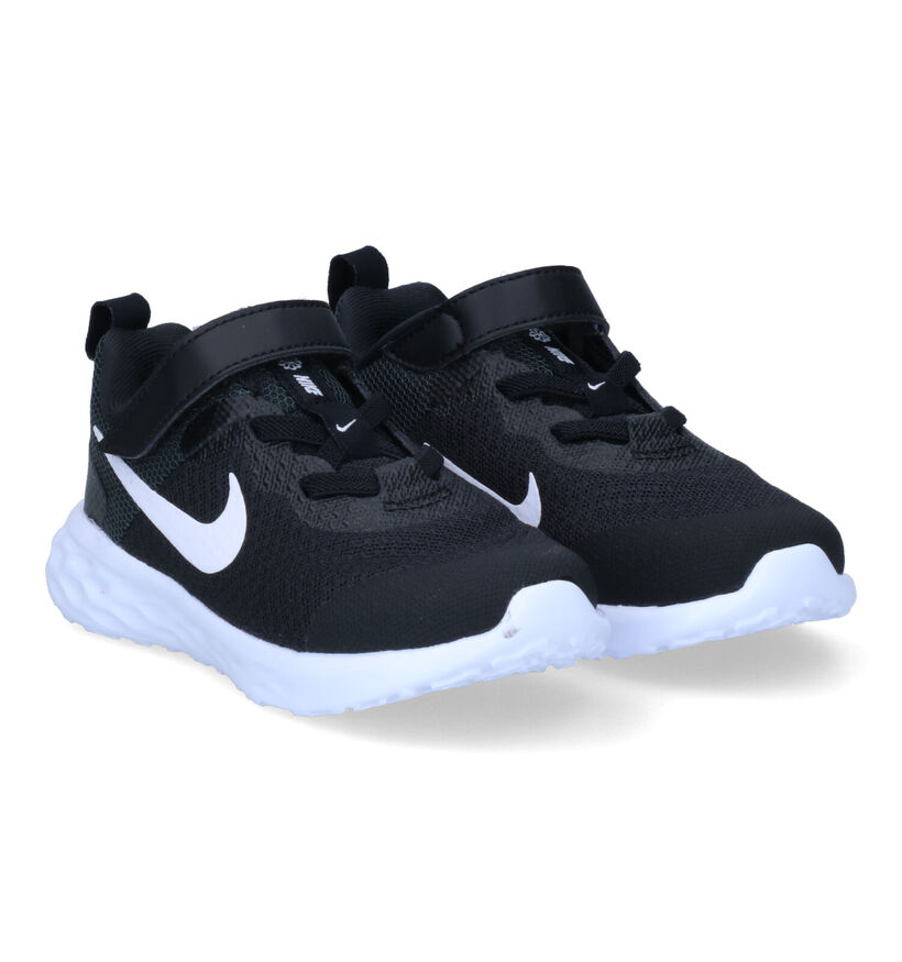 Nike Revolution 6 TD Baskets en Gris pour filles, garçons (325375)