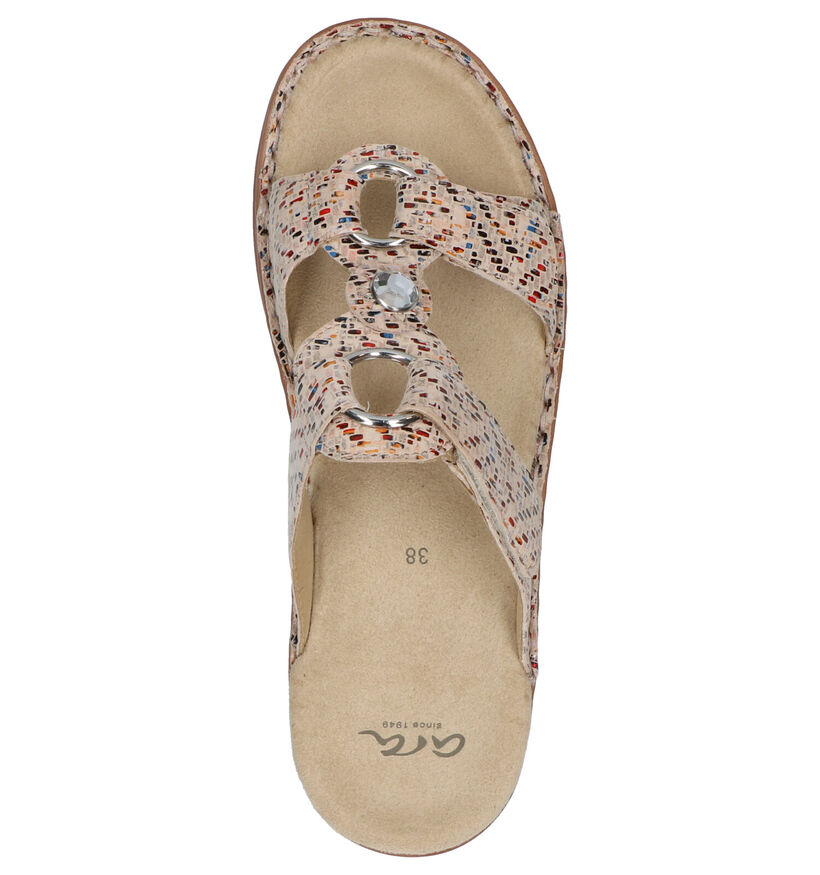 Ara Hawaii Bronze Slippers in stof (307693)