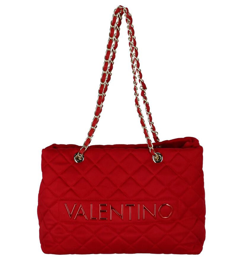 Valentino Handbags Arrival Rode Schoudertas in stof (232799)