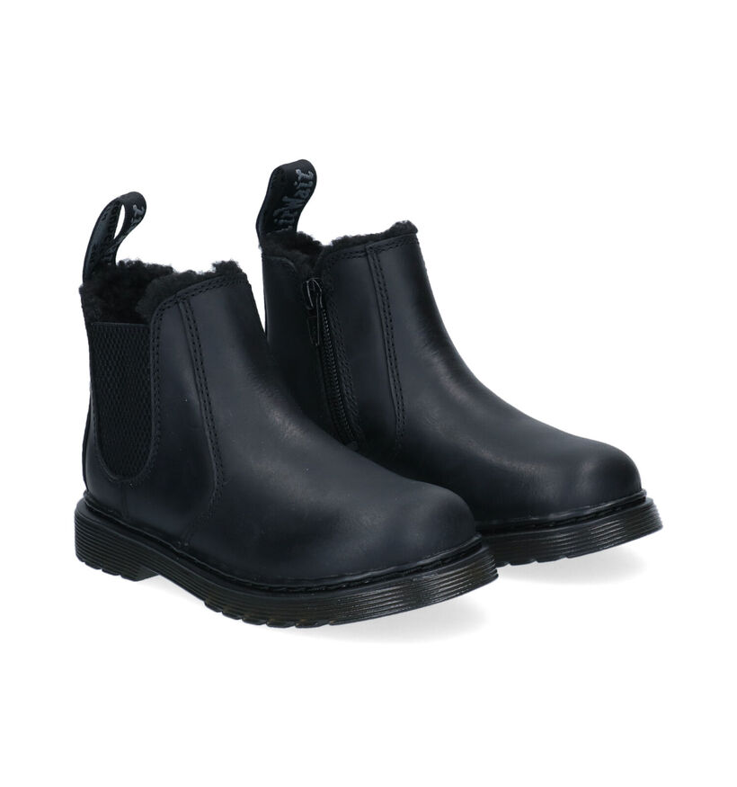 Dr. Martens Leonore Bottines en Noir en cuir (294437)