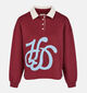 The Shirt Project Sweatshirt en Bordeaux pour femmes (381895)