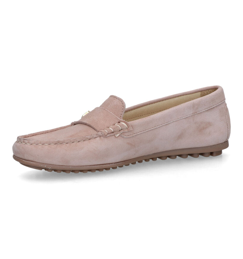 River Woods Letje Mocassins en Beige en nubuck (325837)