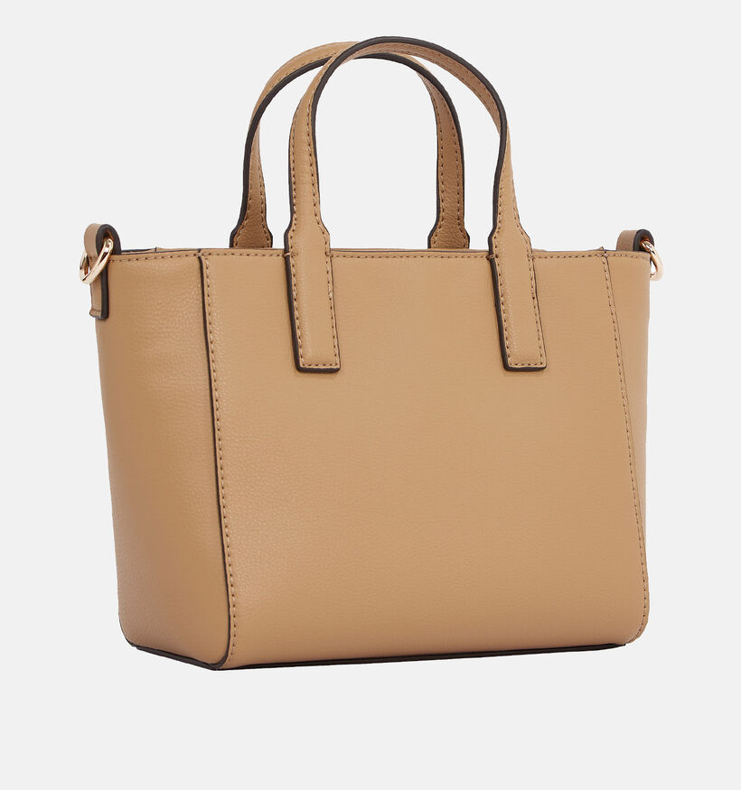 Tommy Hilfiger Soft Logo Mini Tote Sac à main en Camel pour femmes (349981)