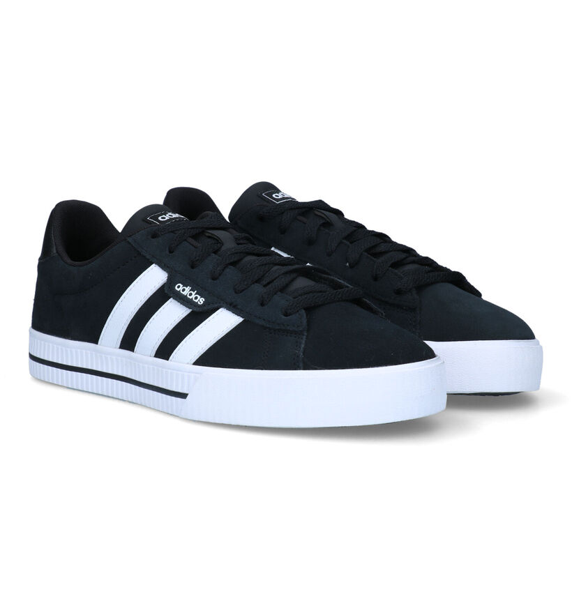 adidas Daily 3.0 Zwarte sneakers voor heren (326304) - geschikt voor steunzolen